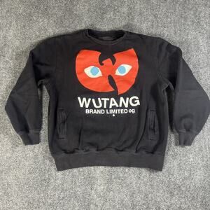 Wu Tang Comme Des Garçon Crewneck CDG Collaboration Sweatshirt Size Large Men's